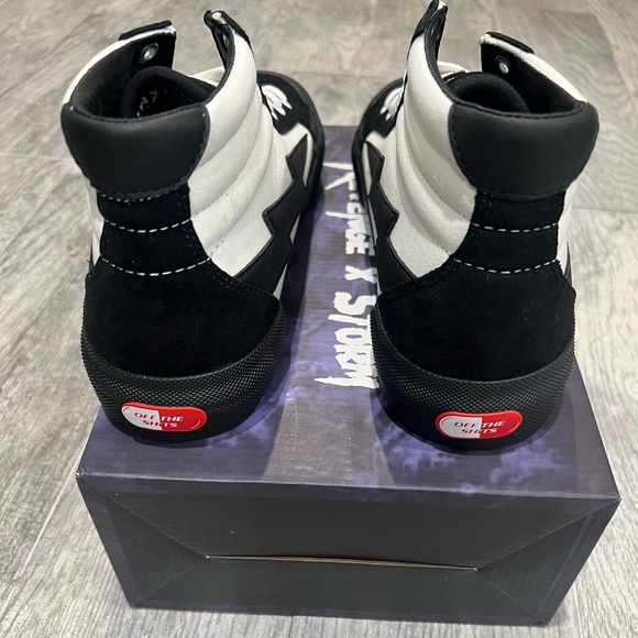 NWT Revenge x Storm Vol. 2 black white high top sneakers - Picture 3 of 8